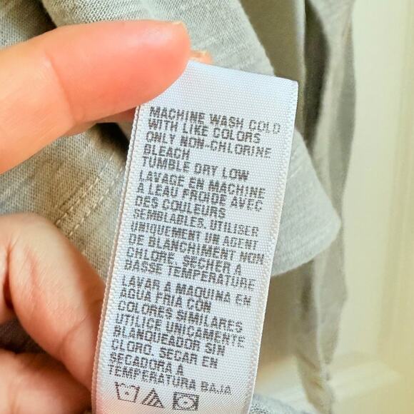 JAMES PERSE Women's Reverse Slub Hoodie In Grey Size 1 Lightweight Casual Hooded - Picture 7 of 8